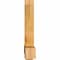 Ekena Millwork Eugene Rough Sawn Timber Gable Bracket, Western Red Cedar, 72"W x 36"H x 6"D x 6"F, 12/12 Pitch GBW072X36X0606EUG00RWR - alternate 4